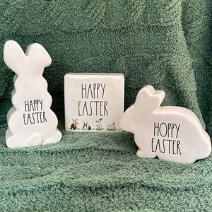 Rae Dunn Easter Bunny 🐰 Decor Hoppy Easter NEW
